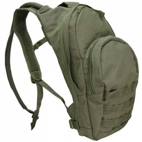 Condor Outdoor MOLLE Hydration Pack w/ Included 2.5L Bladder - OD