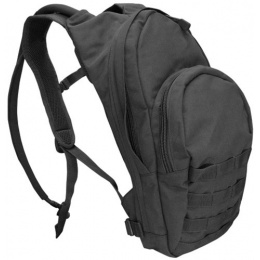 Condor Outdoor MOLLE Hydration Pack w/ Included 2.5L Bladder - BLACK