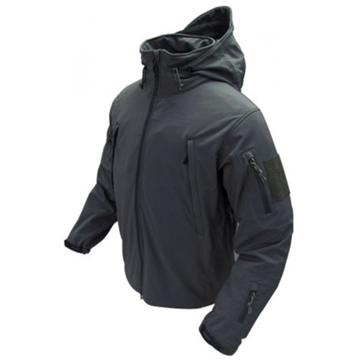 Condor Outdoor Tactical SUMMIT Soft Shell Jacket #602 - BLACK | Airsoft ...