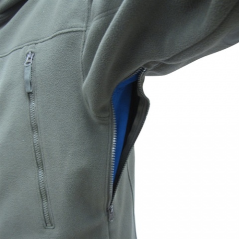 Condor Outdoor Tactical SIERRA Hooded Fleece Jacket #605 - TAN