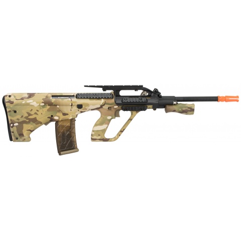 Army Armament Polymer AUG Civilian AEG Airsoft Rifle w/ Top Rail - CAMO