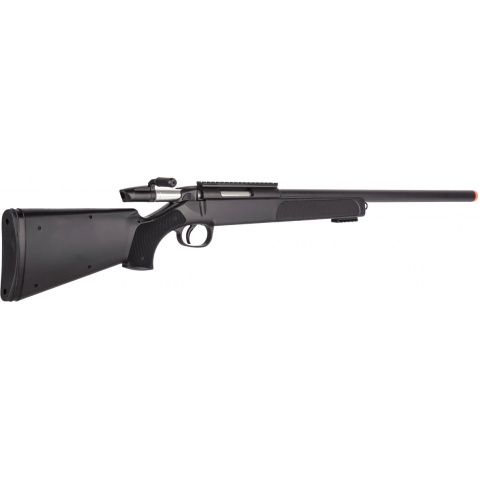 DE Airsoft Metal M324 Master Sniper Rifle w/ Full Metal Top Scope Rail