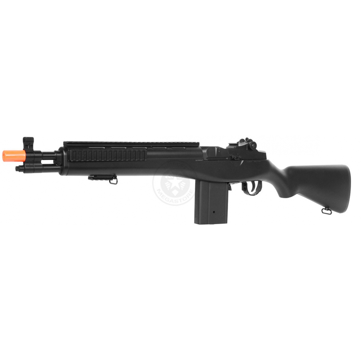 DE Airsoft M14 RIS Fully Automatic Electric AEG Rifle w/ Rail System