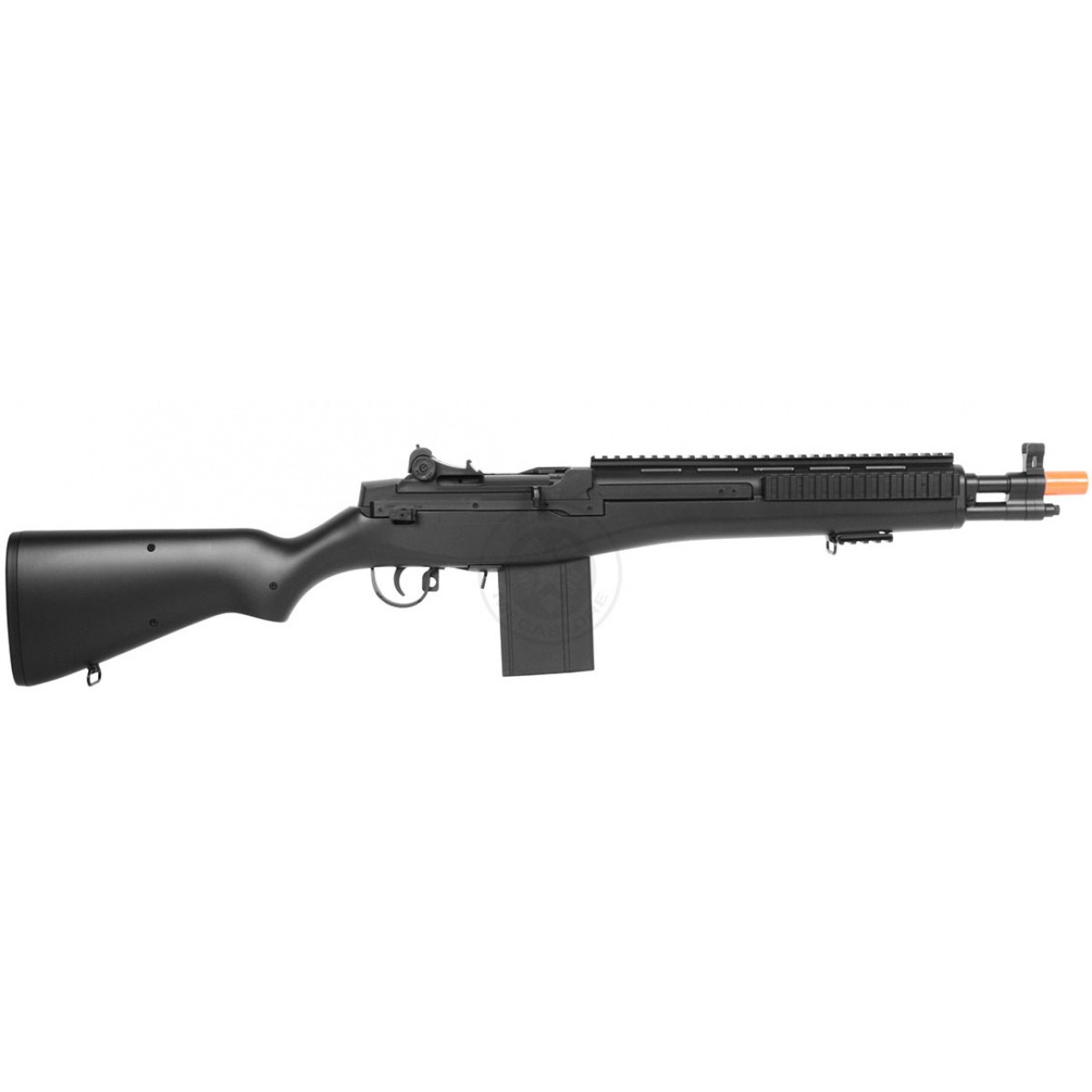 DE Airsoft M14 RIS Fully Automatic Electric AEG Rifle w/ Rail System