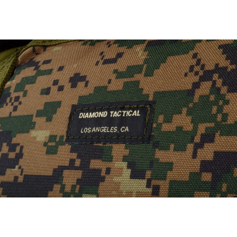 AMA Airsoft MOLLE Modular Plate Carrier - WOODLAND