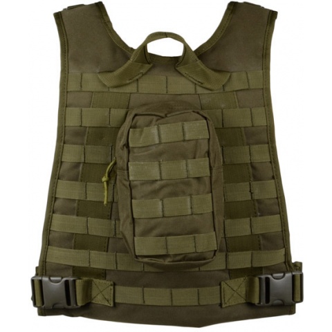AMA Airsoft MOLLE High Speed Modular Plate Carrier - OD
