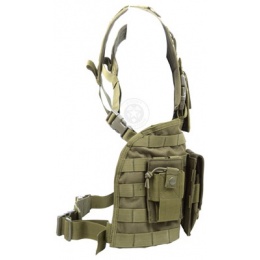 AMA Airsoft MOLLE Strikeforce 1000D RRV Chest Rig - OLIVE DRAB