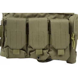 AMA Airsoft MOLLE Strikeforce 1000D RRV Chest Rig - OLIVE DRAB