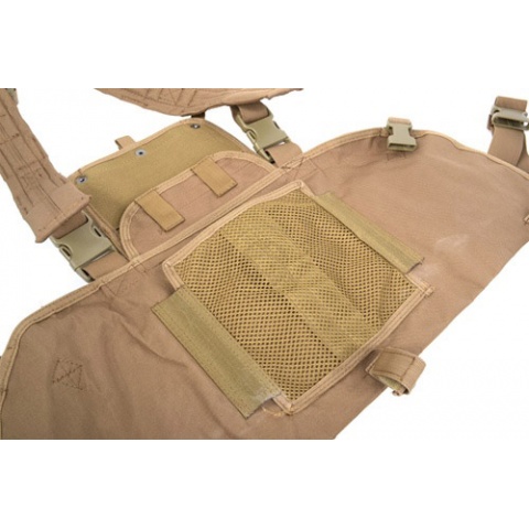 AMA 1000D MOLLE Strikeforce RRV Modular Chest Rig - TAN