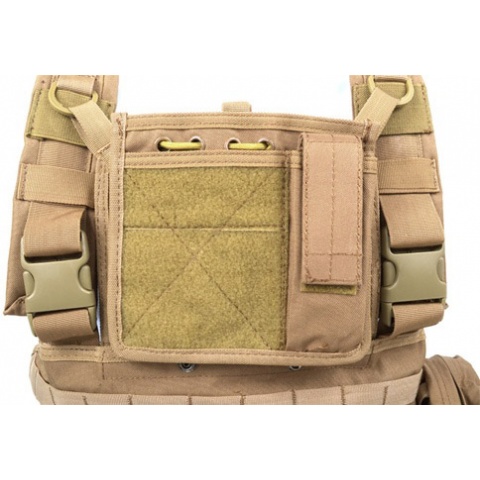 AMA 1000D MOLLE Strikeforce RRV Modular Chest Rig - TAN