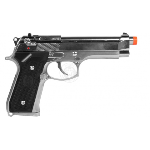 350 FPS KJW SIG3 Semi Auto M9 Gas Blowback Airsoft Pistol - Silver