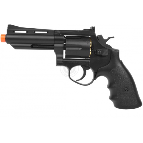 HFC .357 Style Gas Non Blowback Airsoft Compact Revolver - (Black)