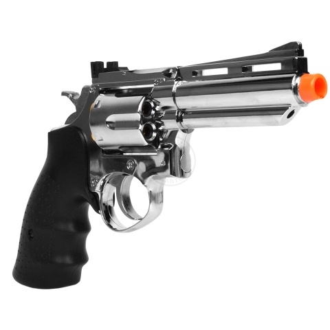HFC .357 Style Gas Non Blowback Airsoft Compact Revolver - SILVER