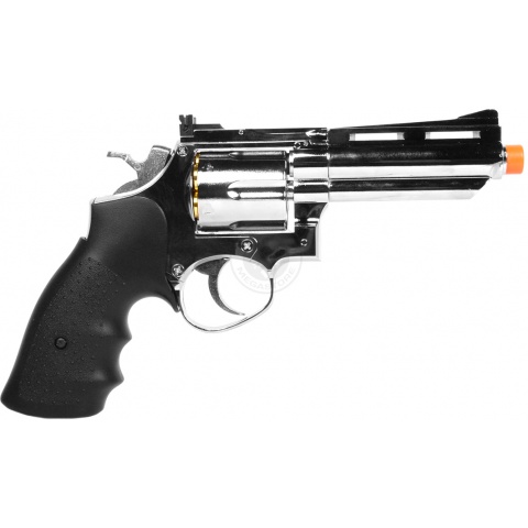 HFC .357 Style Gas Non Blowback Airsoft Compact Revolver - SILVER