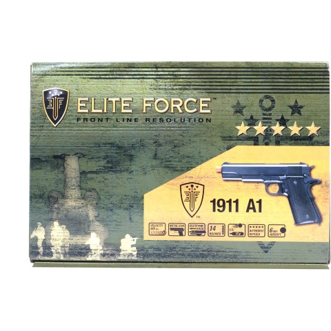 Elite Force Full Metal M1911 A1 WWII Airsoft CO2 Blowback Pistol - BLK