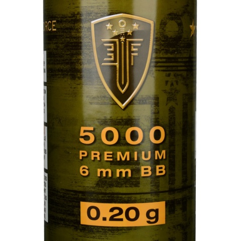 Elite Force 0.20g 5000 Round Premium 6mm Airsoft BBs
