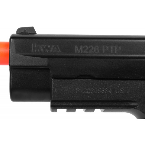 KWA M226 PTP Full Metal Airsoft Gas Blowback Pistol w/ Railed Frame