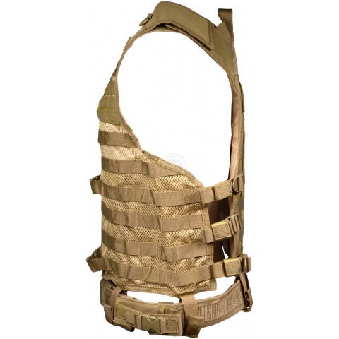 NcStar MOLLE / PALS Modular Tactical Vest - TAN