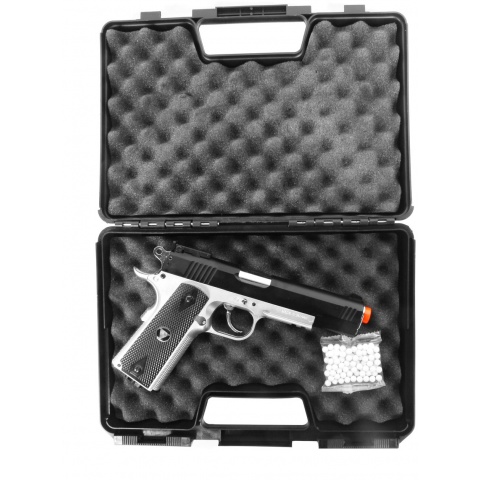 TSD M1911 Tactical-601 Airsoft CO2 Blowback Pistol - TWO-TONE