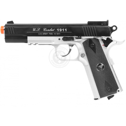 TSD M1911 Tactical-601 Airsoft CO2 Blowback Pistol - TWO-TONE