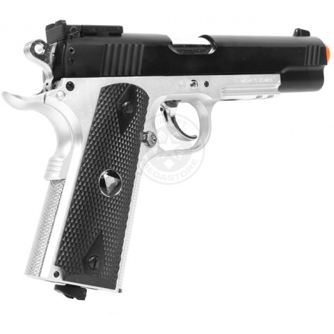 TSD M1911 Tactical-601 Airsoft CO2 Blowback Pistol - TWO-TONE