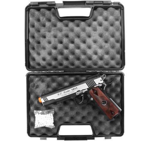 450 FPS TSD M1911 HardKick CO2 Blowback Airsoft Pistol w/ Metal Slide