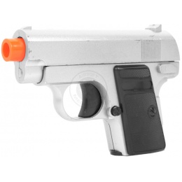 Galaxy Airsoft Metal Compact .25 Spring Pistol w/ Functional Slide