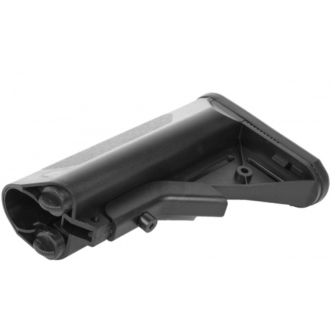 SRC Stryke Series M4 Airsoft AEG Retractable Crane Stock - BLACK