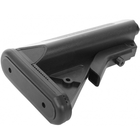 SRC Stryke Series M4 Airsoft AEG Retractable Crane Stock - BLACK