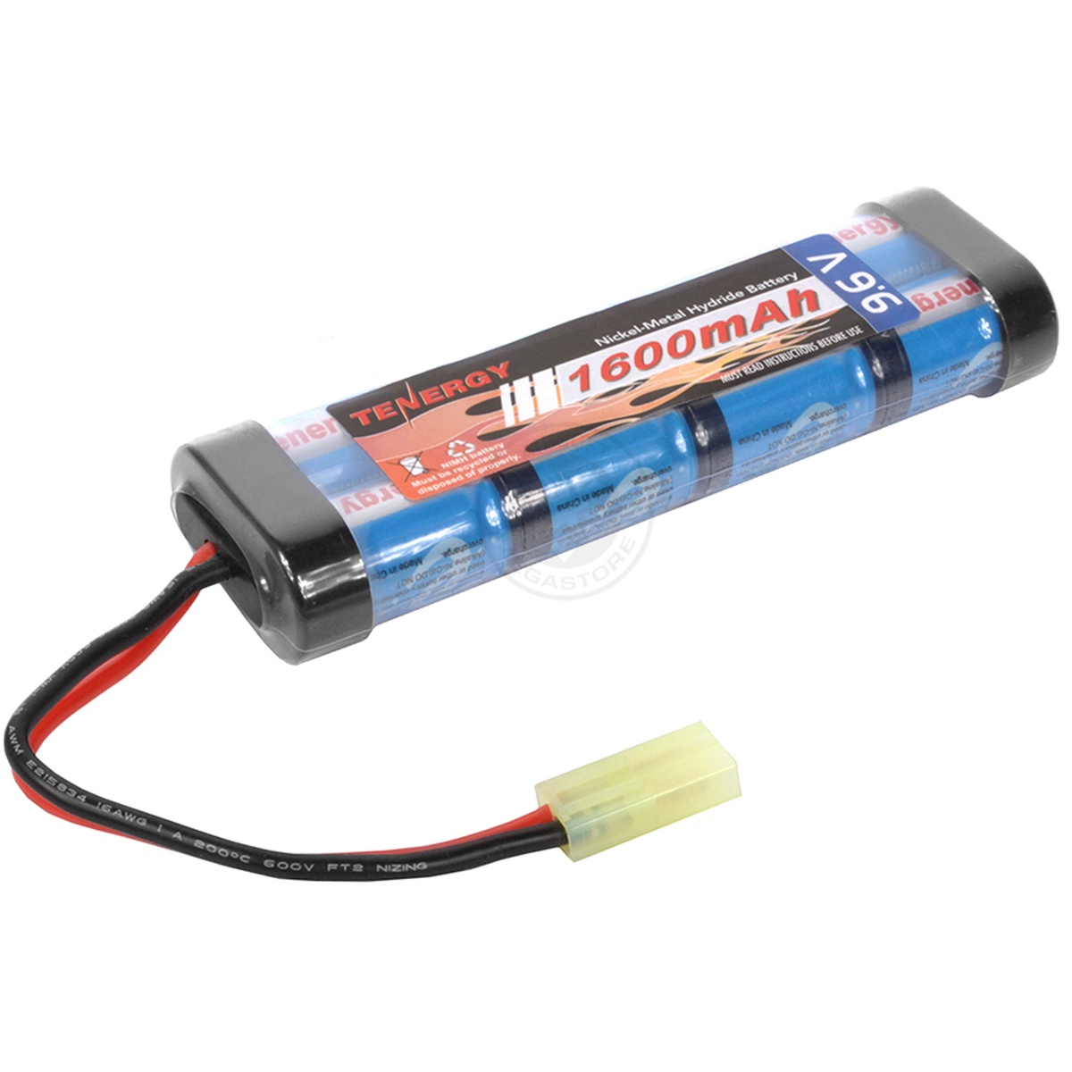 Batterie airsoft INTELLECT NIMH 9.6V 1600 mah