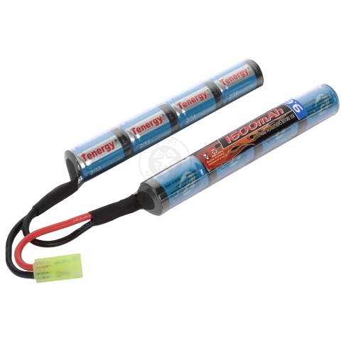 Tenergy Airsoft 9.6V NiMH Nunchuck Butterfly Battery - 1600 mAh
