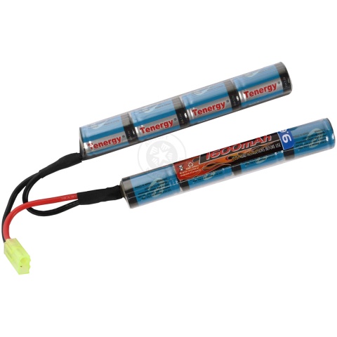 Tenergy Airsoft 9.6V NiMH Nunchuck Butterfly Battery - 1600 mAh