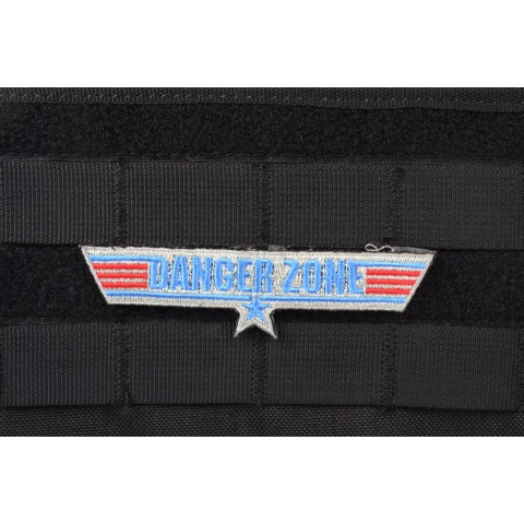 AMS Danger Zone Patch - Full Color - Premium Hi-Fidelity Series
