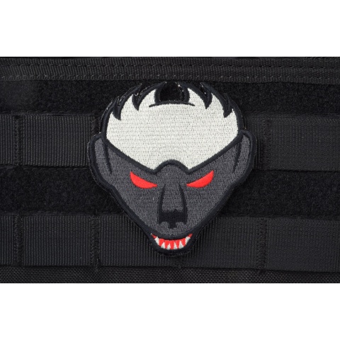 AMS Honey Badger Patch - BLACK/ WHITE - Premium Hi-Fidelity Series