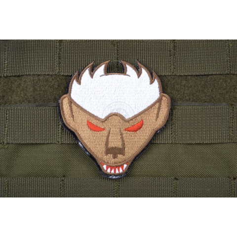AMS Honey Badger Patch - OD/ TAN - Premium Hi-Fidelity Patch Series