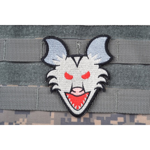AMS Angry Possum Patch: Hi-Fidelity Patch Series - GRAY/ WHITE