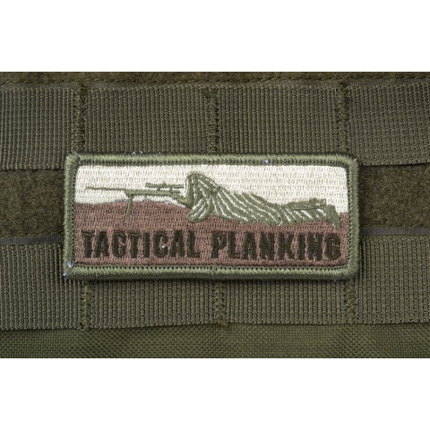 AMS Tactical PlankingPatch - OD GREEN - Hi-Fidelity Patch Series
