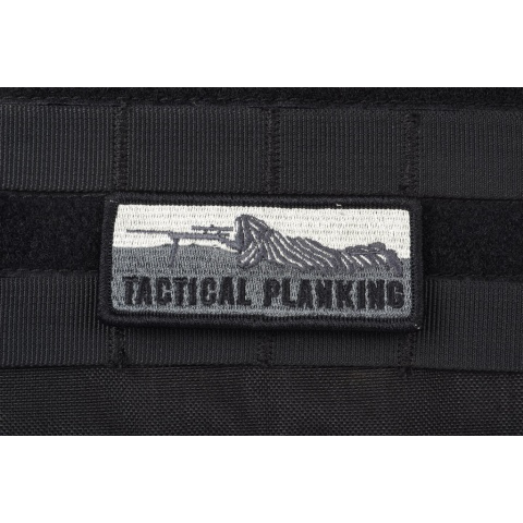 AMS Tactical Planking Patch - BLACK/ SWAT