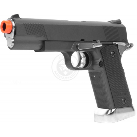 WG Airsoft High-Powered Sport 103 CO2 Non Blowback 1911 Pistol - BLACK
