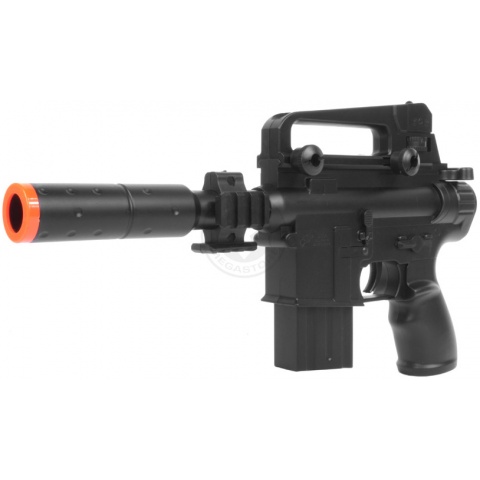 DE M304 Tactical M4 SD Airsoft Spring Pistol - w/ Accessory Rails