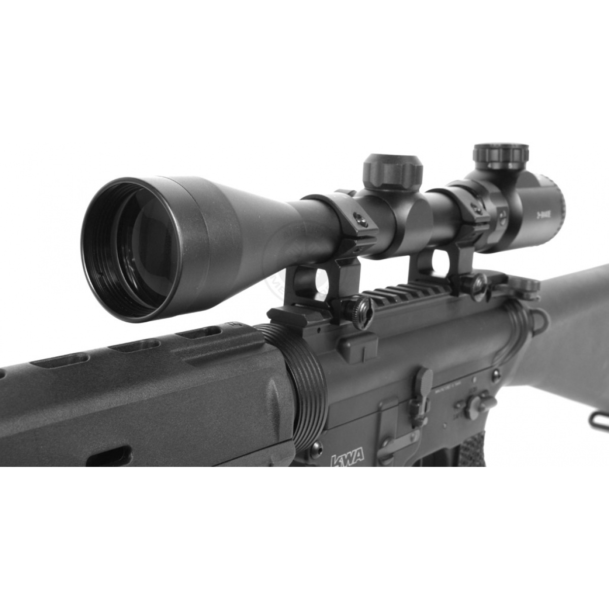 AMA Adjustable 39x40E Illuminated Rifle Scope Airsoft Megastore