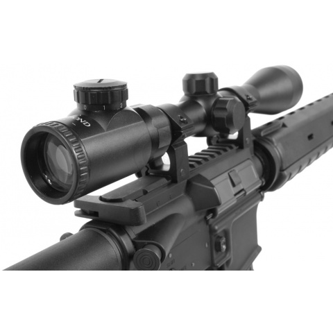 AMA Adjustable 3-9x40E Illuminated Rifle Scope