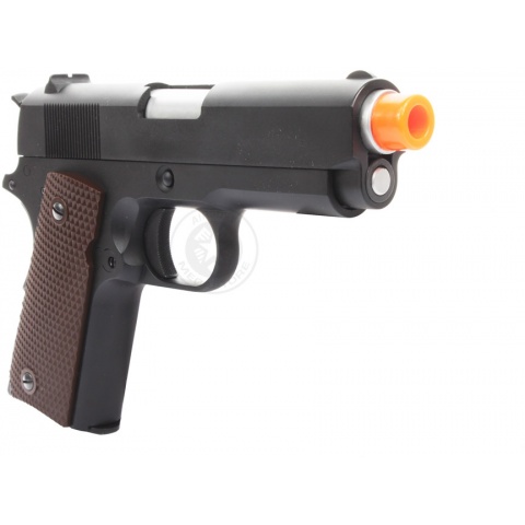 350 FPS WE Full Metal M1911 Commander WWII Gas Blowback Airsoft Pistol