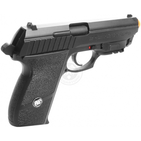 450 FPS WG Compact Panther 801 CO2 Blowback Airsoft Pistol w/ Laser