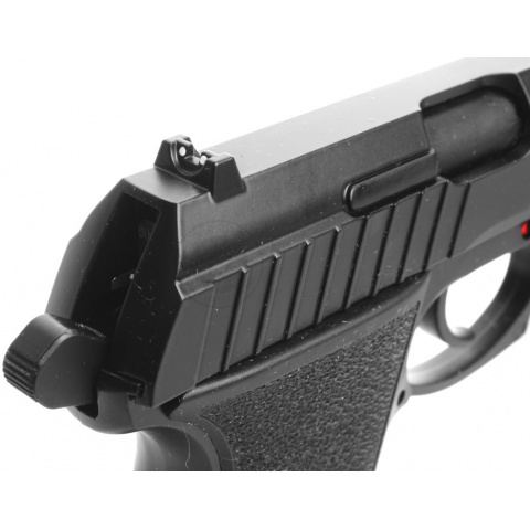 450 FPS WG Compact Panther 801 CO2 Blowback Airsoft Pistol w/ Laser
