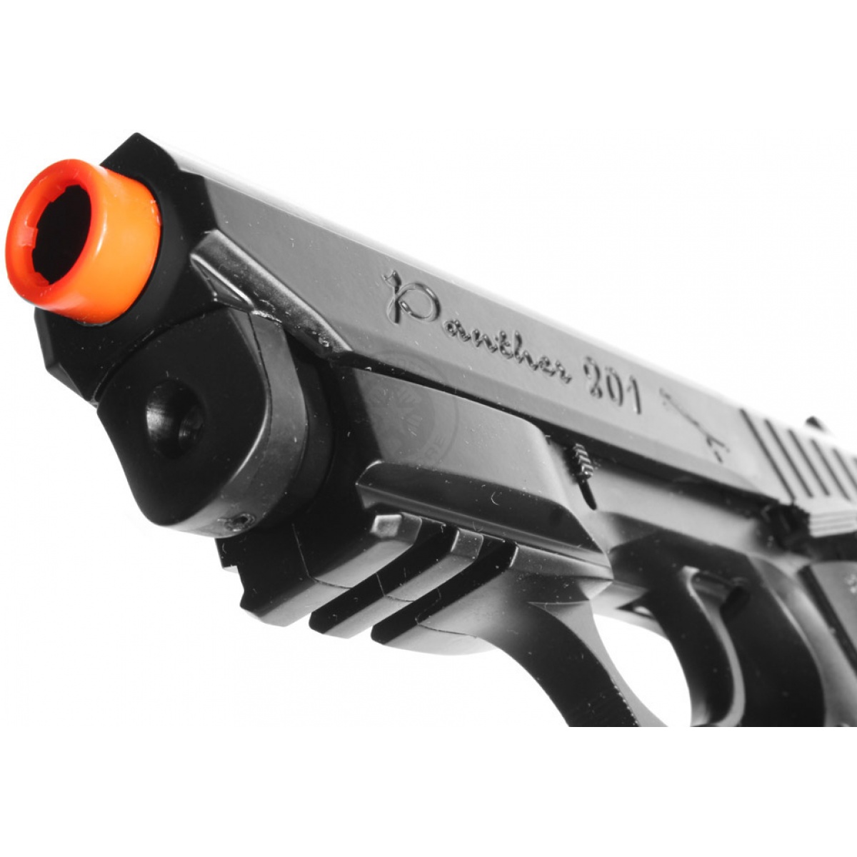 450 FPS WG Compact Panther 801 CO2 Blowback Airsoft Pistol w/ Laser Airsoft Megastore