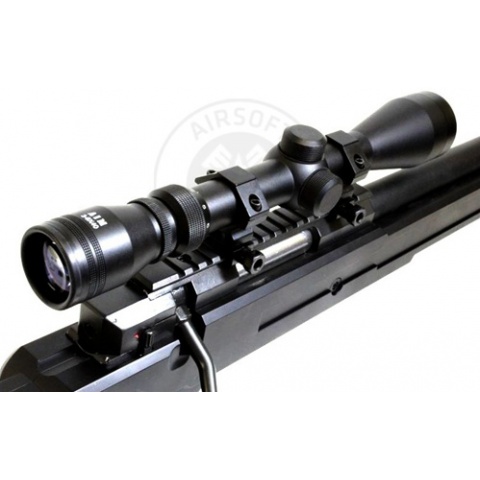 AIM Sports 3-9x40 Adjustable Zoom Rifle Scope Black Finish