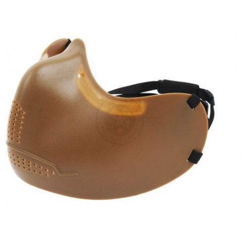 Iron Face Protection Mask - Lower Face / Mouth Protection - Coyote TAN