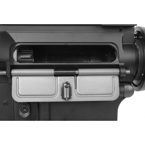 KWA Full Metal PTR LM4 Airsoft Gas Blowback Rifle (Color: Black)