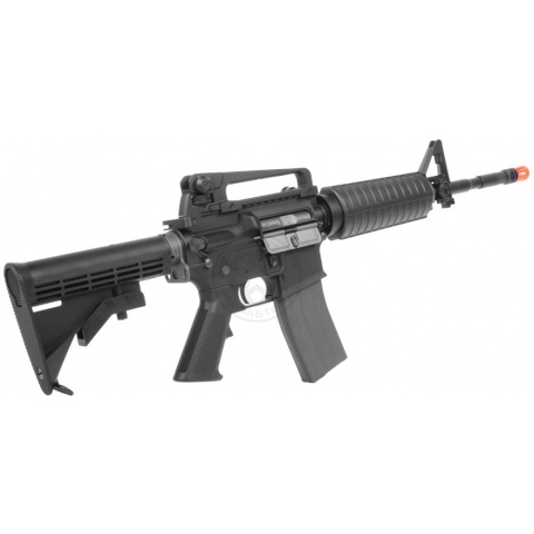 KWA Full Metal PTR LM4 Airsoft Gas Blowback Rifle (Color: Black)